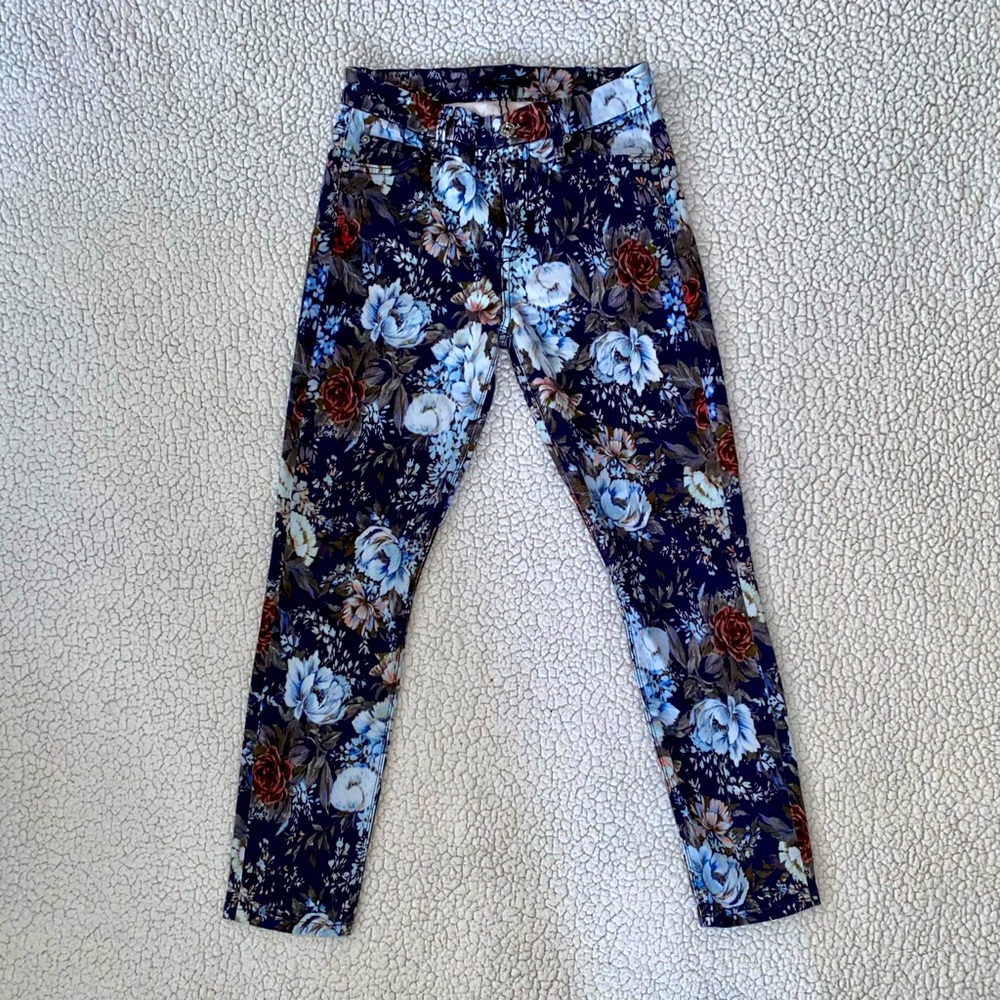 Floral Jeans from 7 For All Mankind